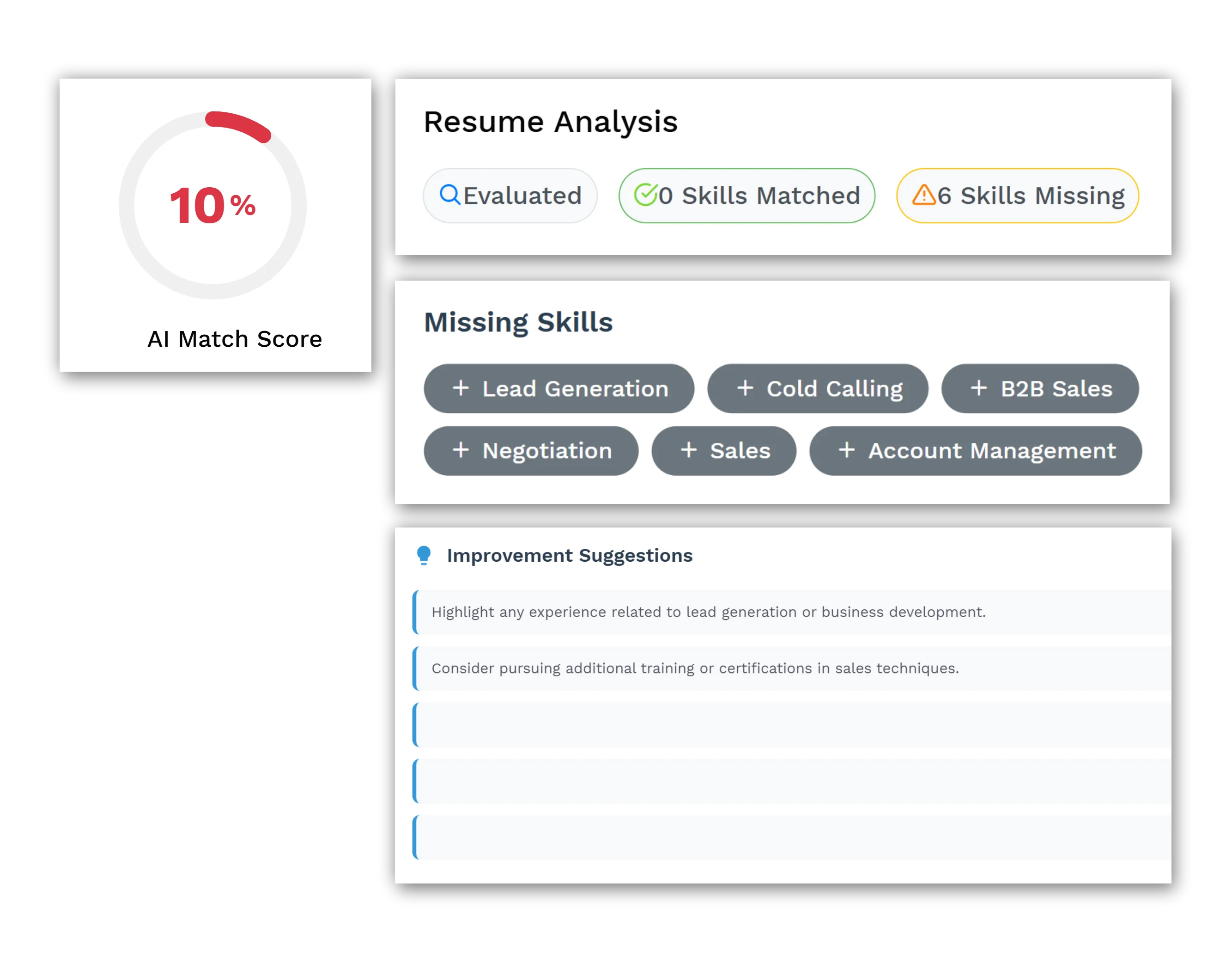 Person optimizing resume